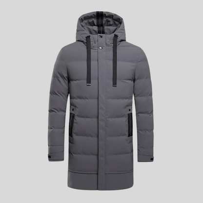 Jevan - Luxe Long Winter Coat for Ultimate Warmth