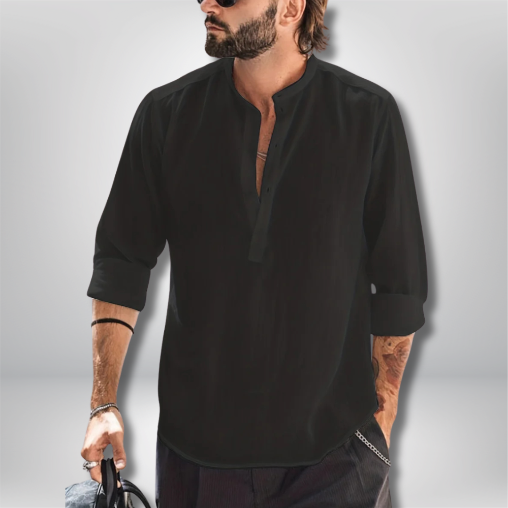 Kieran - Stylish Long-Sleeved Summer Shirt