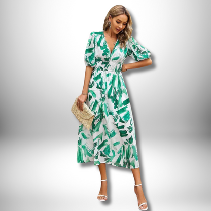 Emilia - Vibrant Long Dress for a Dazzling Look