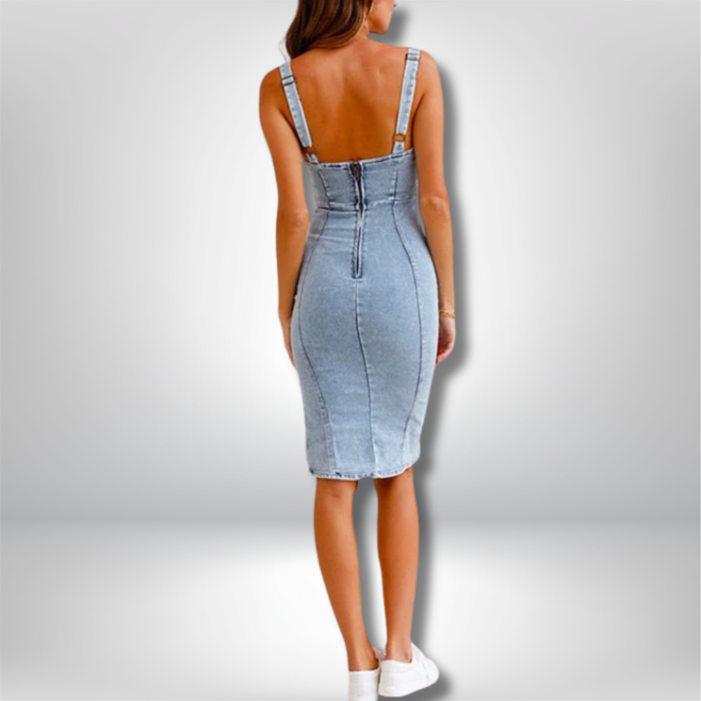 Ize - Chic Denim Dress for Stylish Looks
