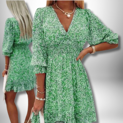 Enchanting Elsie Floral Dress