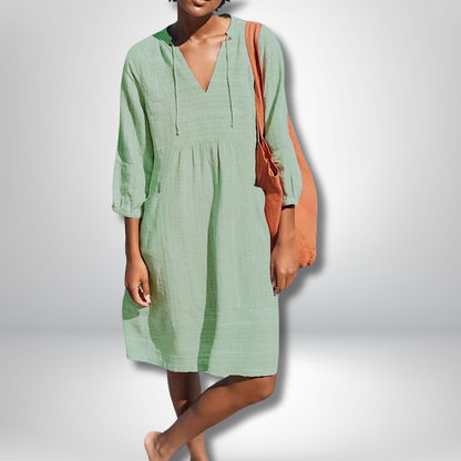 Abigail - Luxe Comfort Beach Dress for Effortless Style