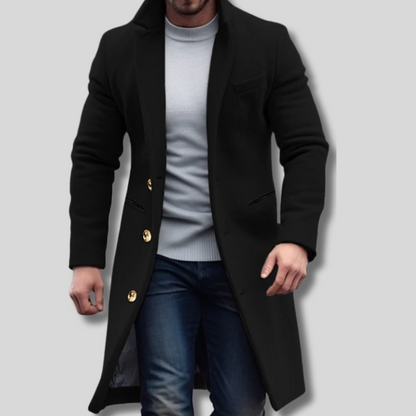 Kye - Luxurious Men's Overcoat