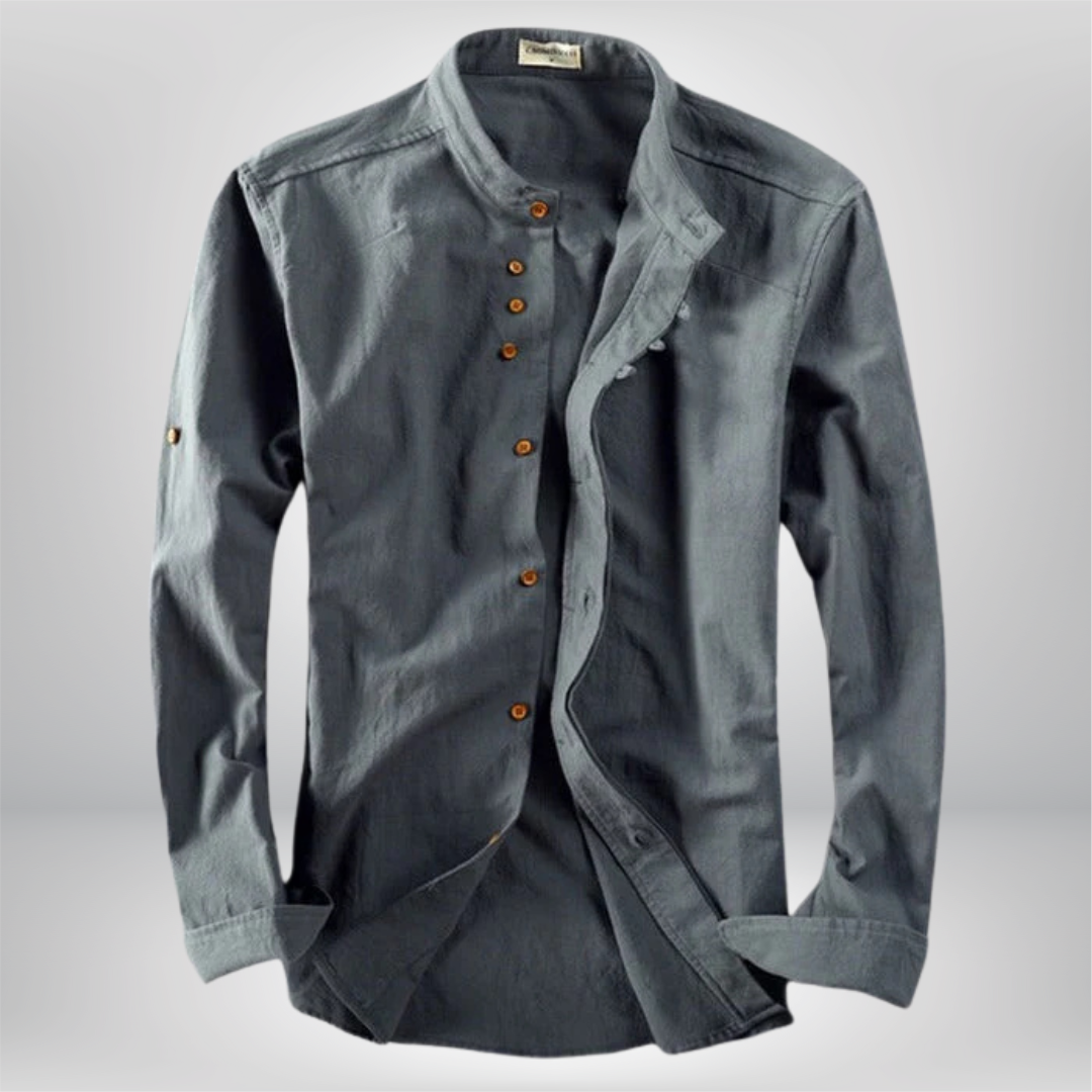 Samuel - Stylish Linen Shirt for Effortless Chic