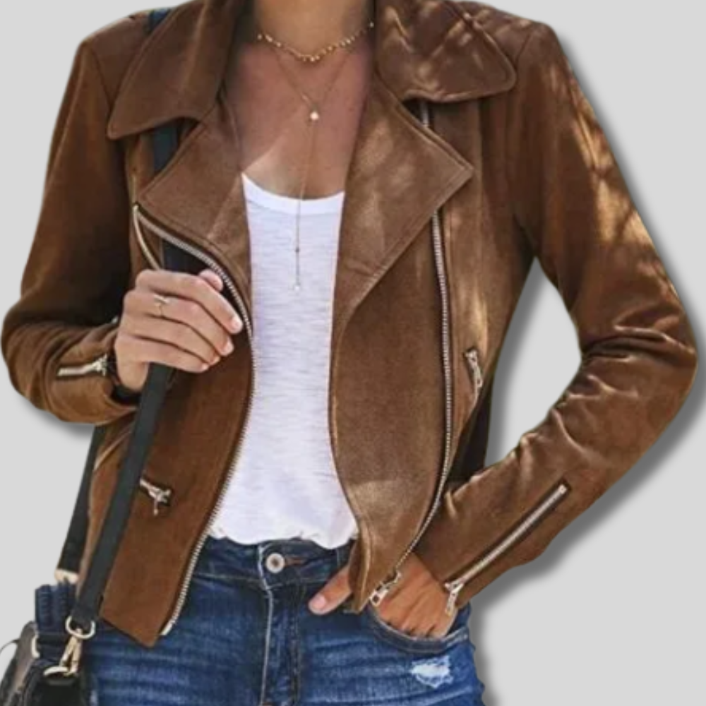 Bindi - Timeless Solid Color Women's Jacket for Effortless Style