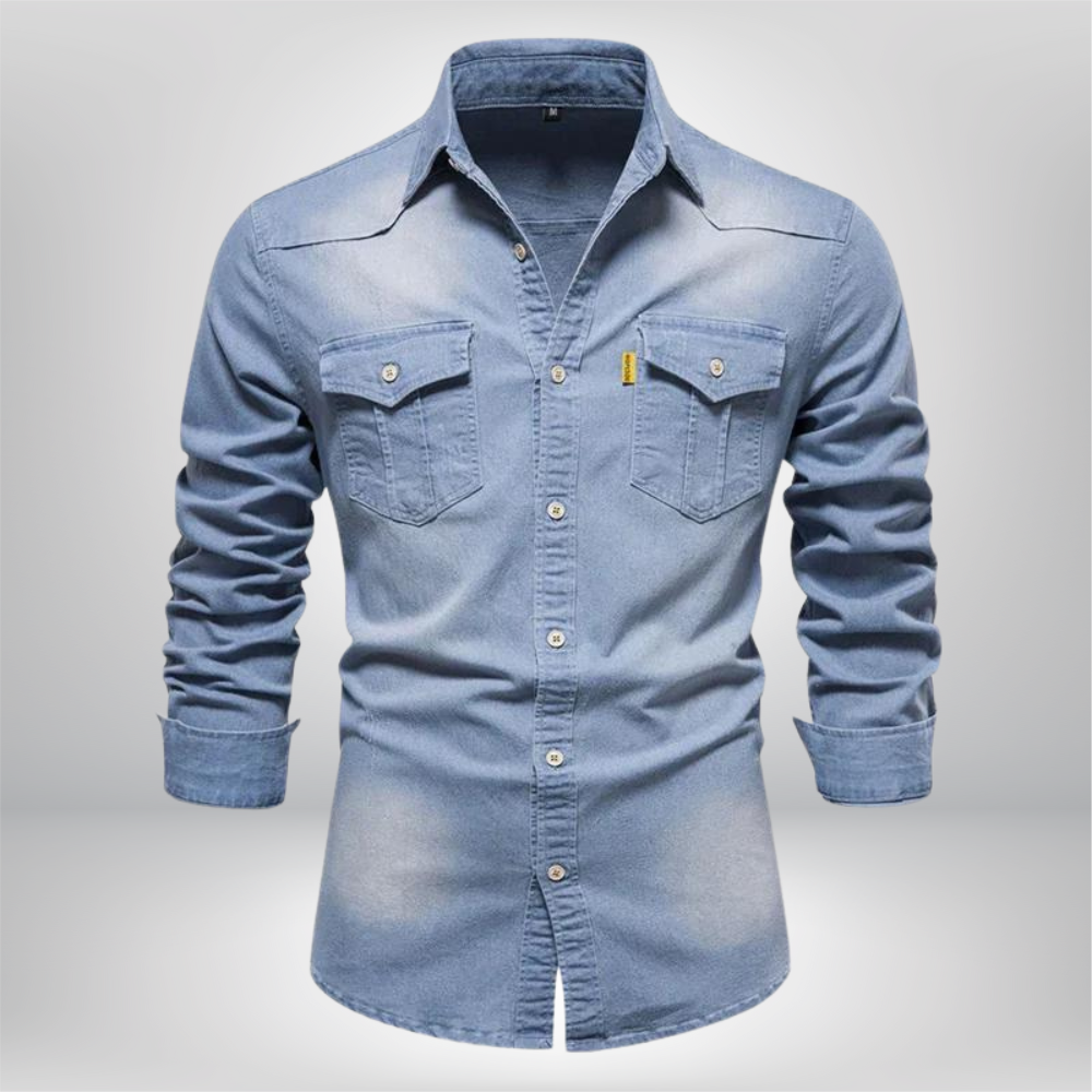 Stylish Denim Shirt by Arthur