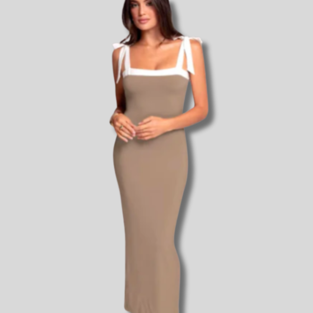 Sara - Elegant Open Back Maxi Dress - Perfect for Summer Beach Days – Women's Must-Have!