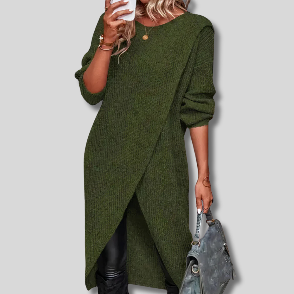 Bailey - Cozy Long Knit Sweater Dress for Women