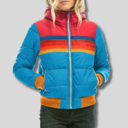 Luxurious Jet Plush Coat for Women