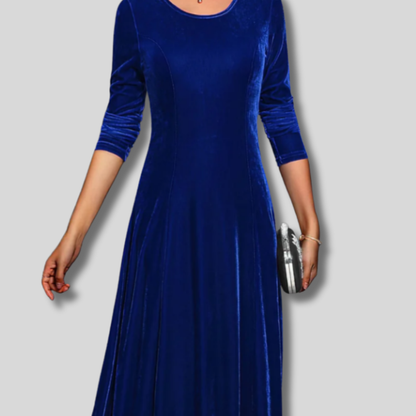 Sheza | Elegant Midi Dress for That Perfect Formal Look