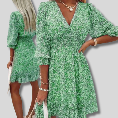 Lily - Floral Mini Dress for Effortless Style