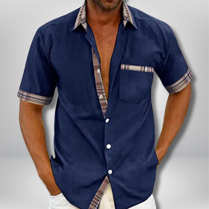 Patrick - Stylish Short-Sleeve Shirt for Effortless Elegance