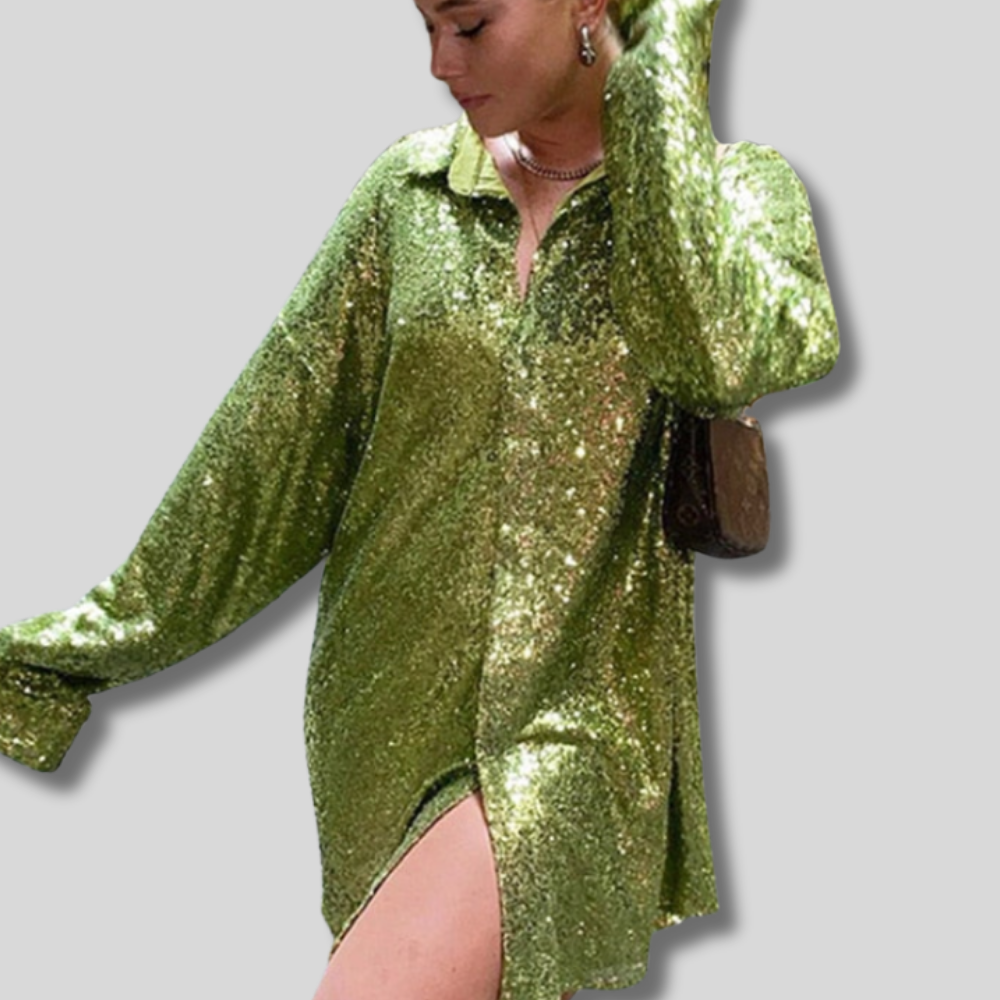 Chic Oversized Blouse Dress for Women – Effortless Style and Comfort