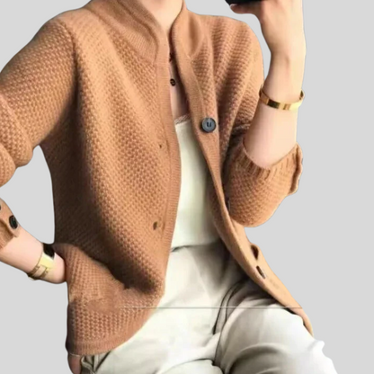 Cozy Koa Wool Sweater Jacket for Women - Perfect for Chilly Days!