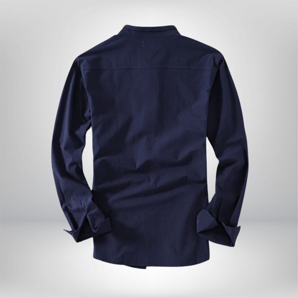 Ashton - Timeless Vintage Linen Shirt for Effortless Style