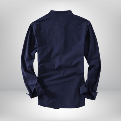 Ashton - Timeless Vintage Linen Shirt for Effortless Style