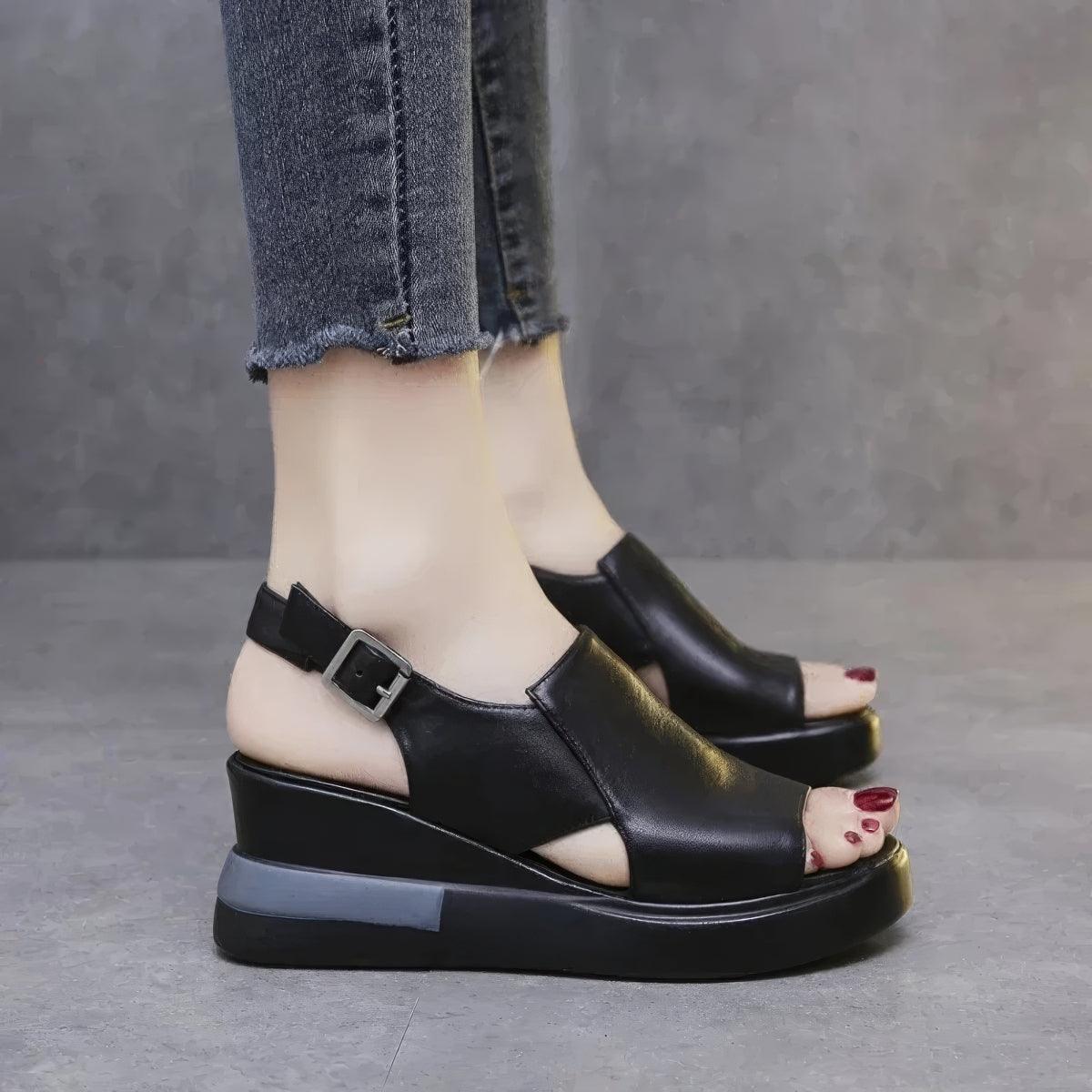 Layla | Chic Elevated Platform Sandals for Ultimate Style
