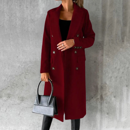 Jaiyana | Chic and Stylish Wool Trench Coat