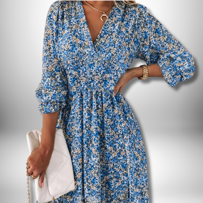 Enchanting Elsie Floral Dress