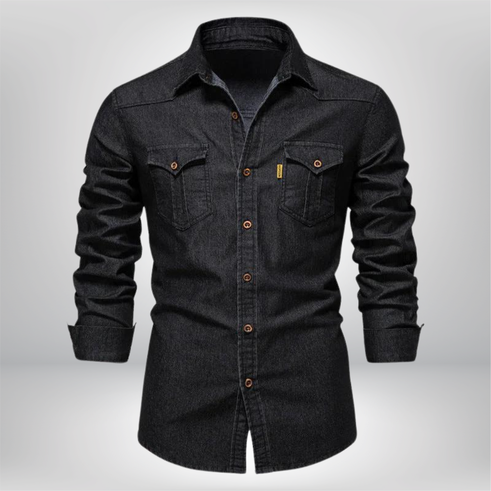 Stylish Denim Shirt by Arthur