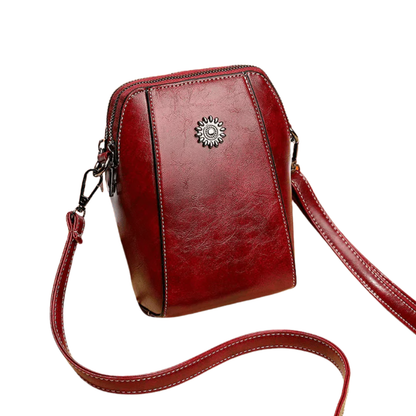 Stylish Petite Leather Shoulder Bag