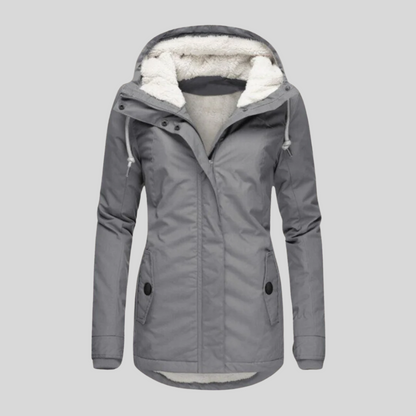 Chic Olive Women's Padded Jacket - Perfect Blend of Style and Comfort