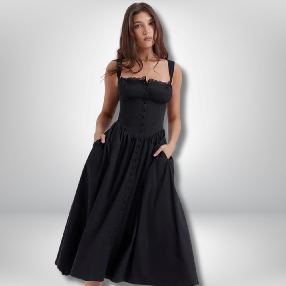 Leah - Chic and Stylish Midi Dress