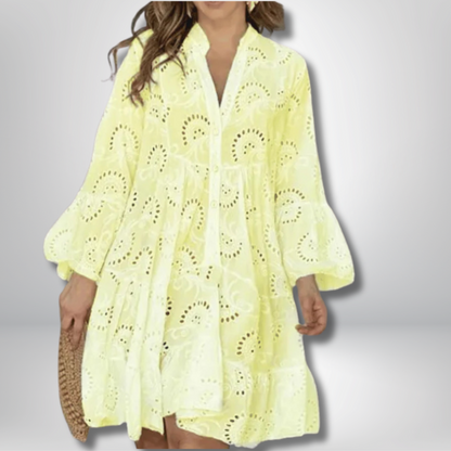 Brooklyn - Stunning Embroidered Elegance Dress