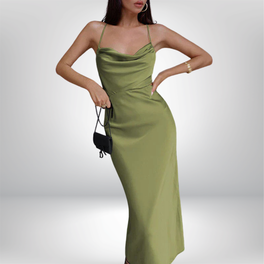 Chic Elegance: Belen Midi Dress for Effortless Style