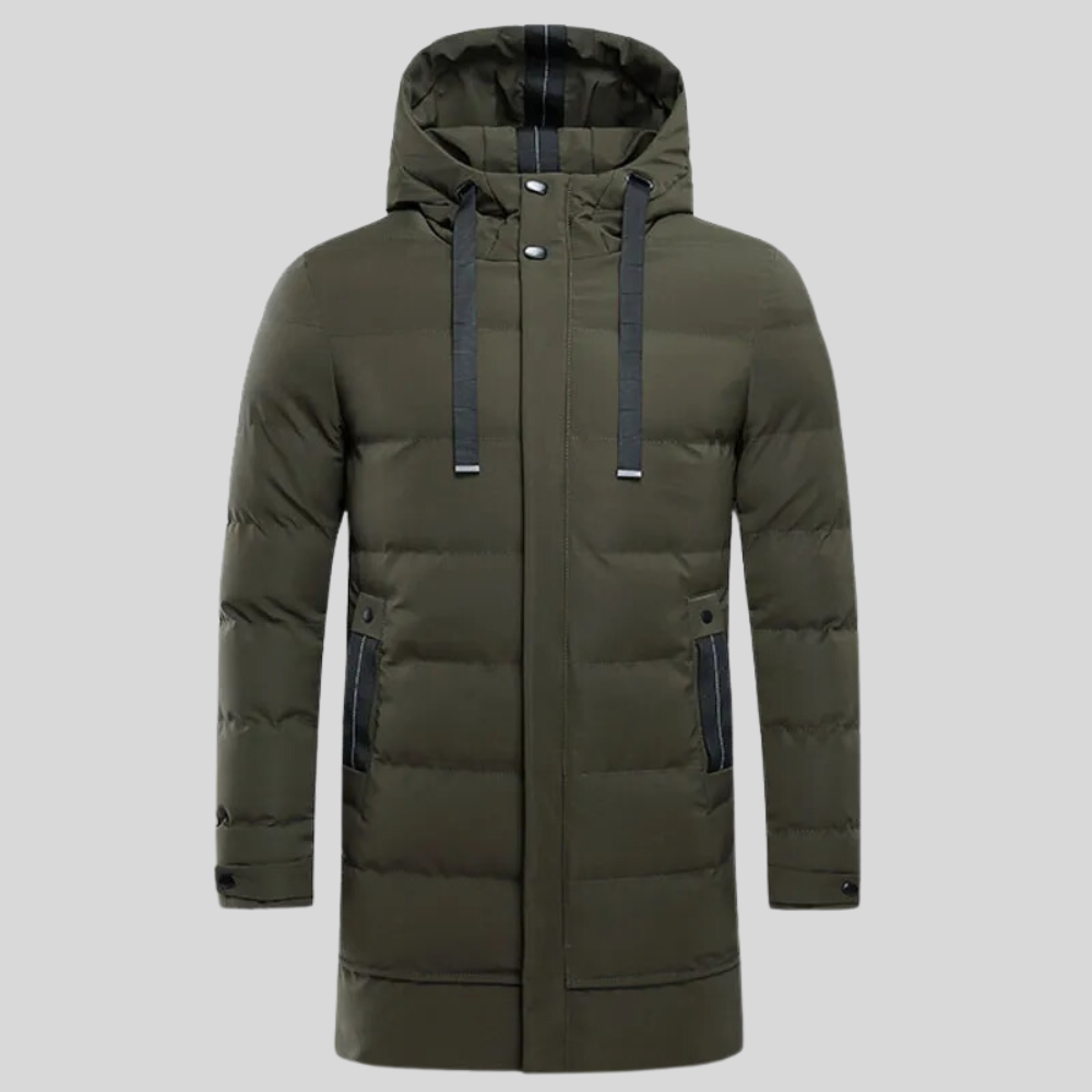 Jevan - Luxe Long Winter Coat for Ultimate Warmth