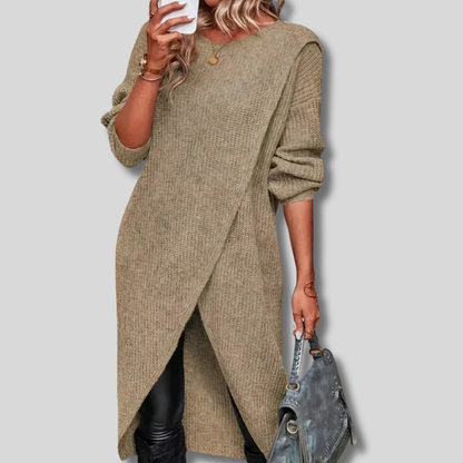 Bailey - Cozy Long Knit Sweater Dress for Women