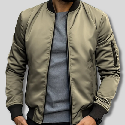 Stylish Men's Casual Bomber Jacket by Jarli