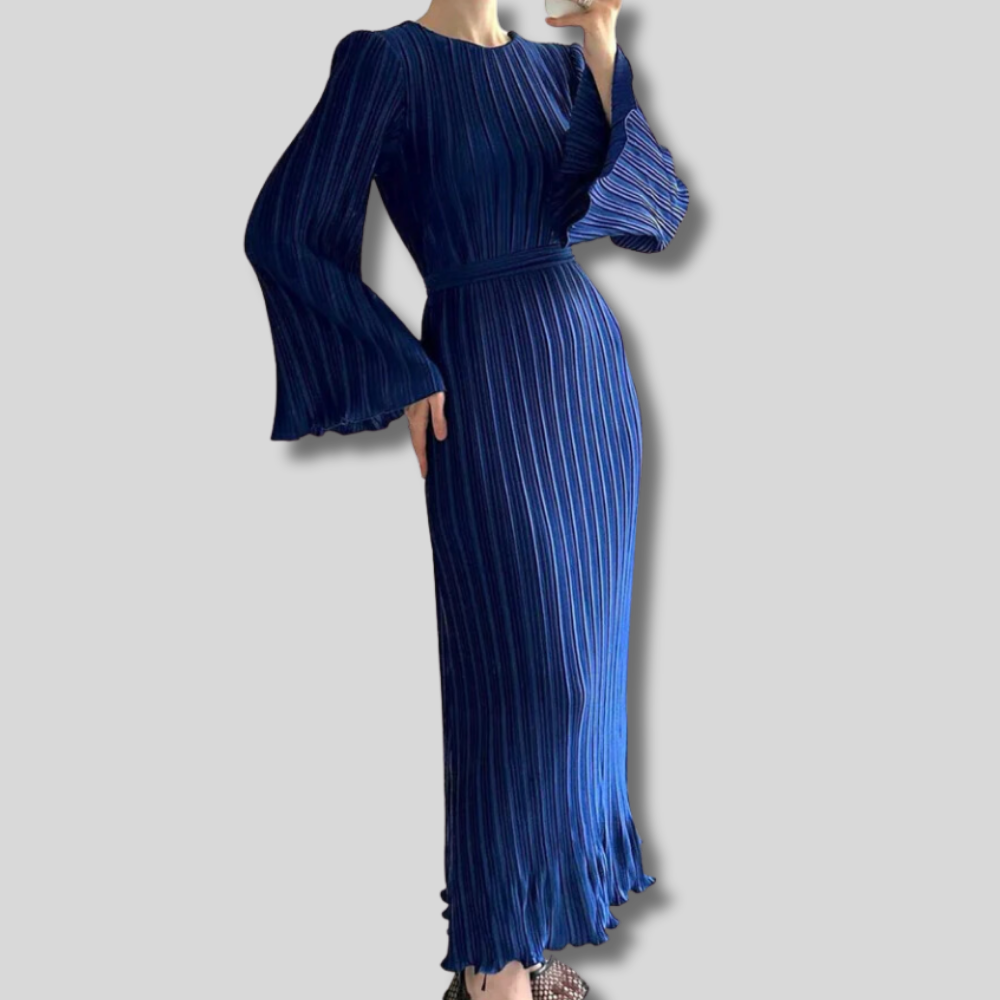 Chiara - Exquisite Pleated Maxi Dress for Women