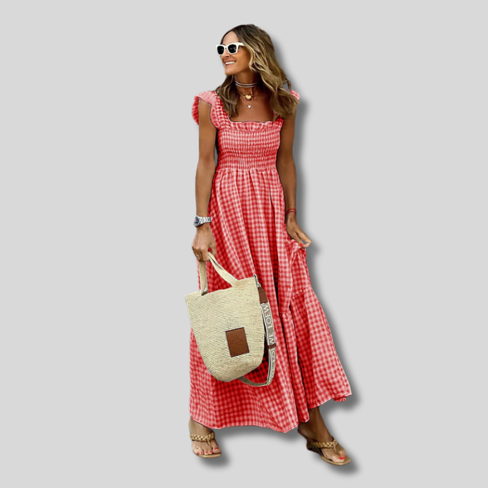 Tania - Flowy Long Summer Dress for Women