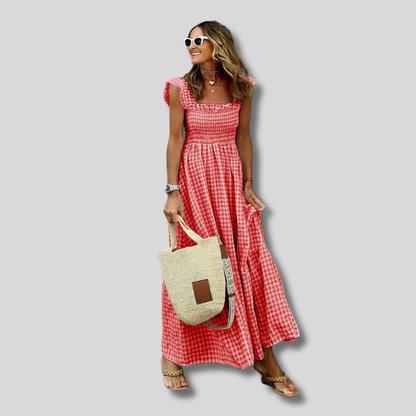 Tania - Flowy Long Summer Dress for Women
