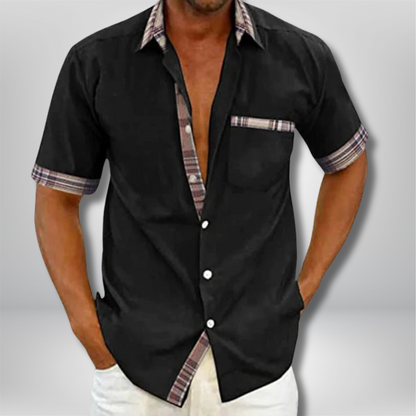 Patrick - Stylish Short-Sleeve Shirt for Effortless Elegance