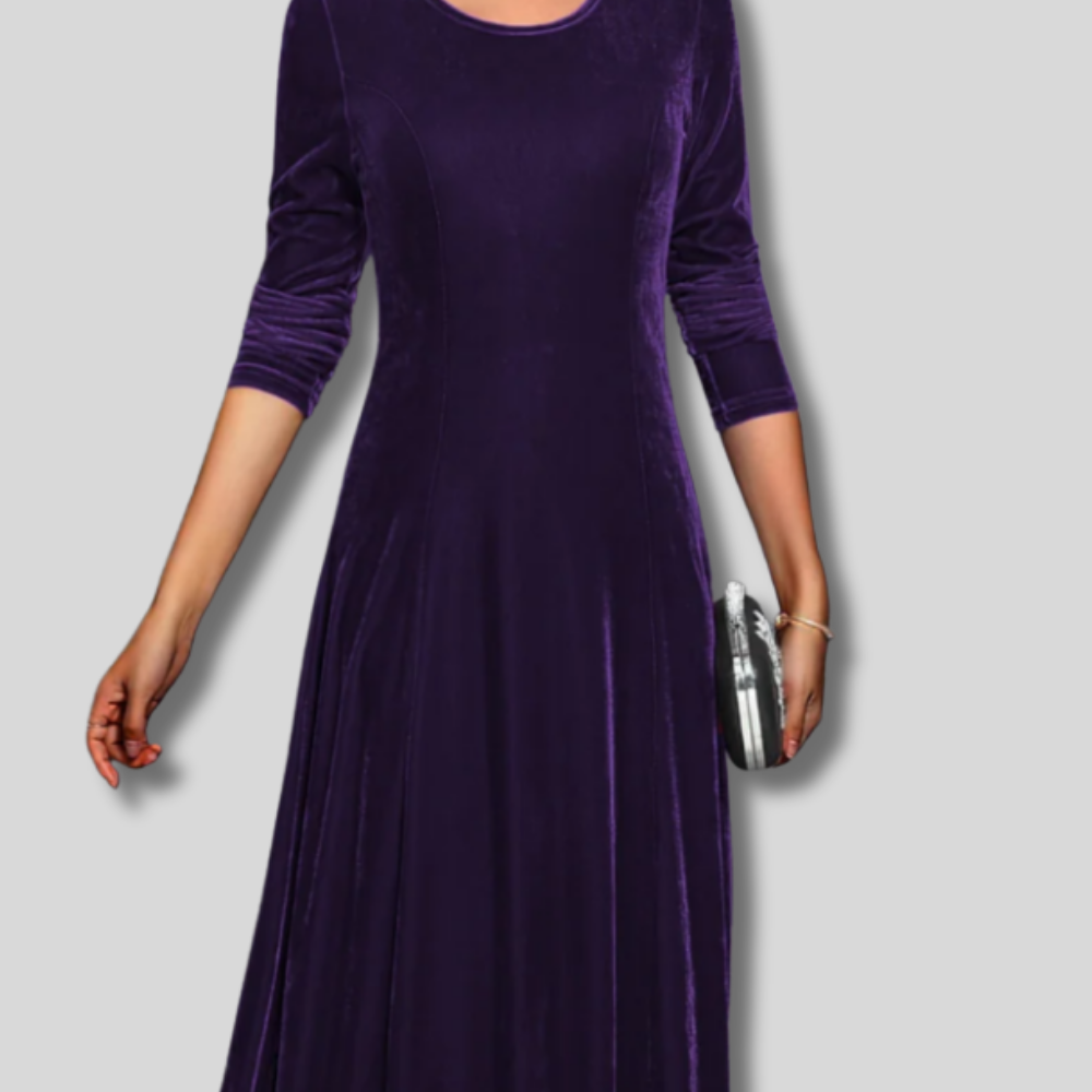 Sheza | Elegant Midi Dress for That Perfect Formal Look
