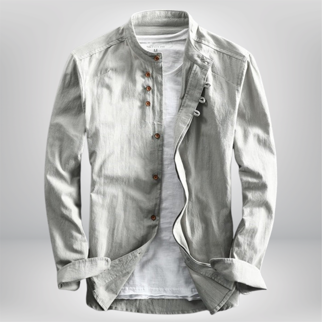Samuel - Stylish Linen Shirt for Effortless Chic