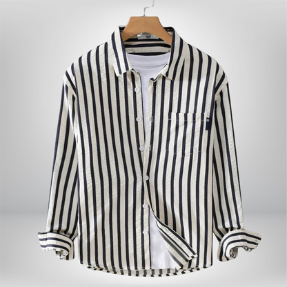 Toby - Classic Vintage Linen Shirt