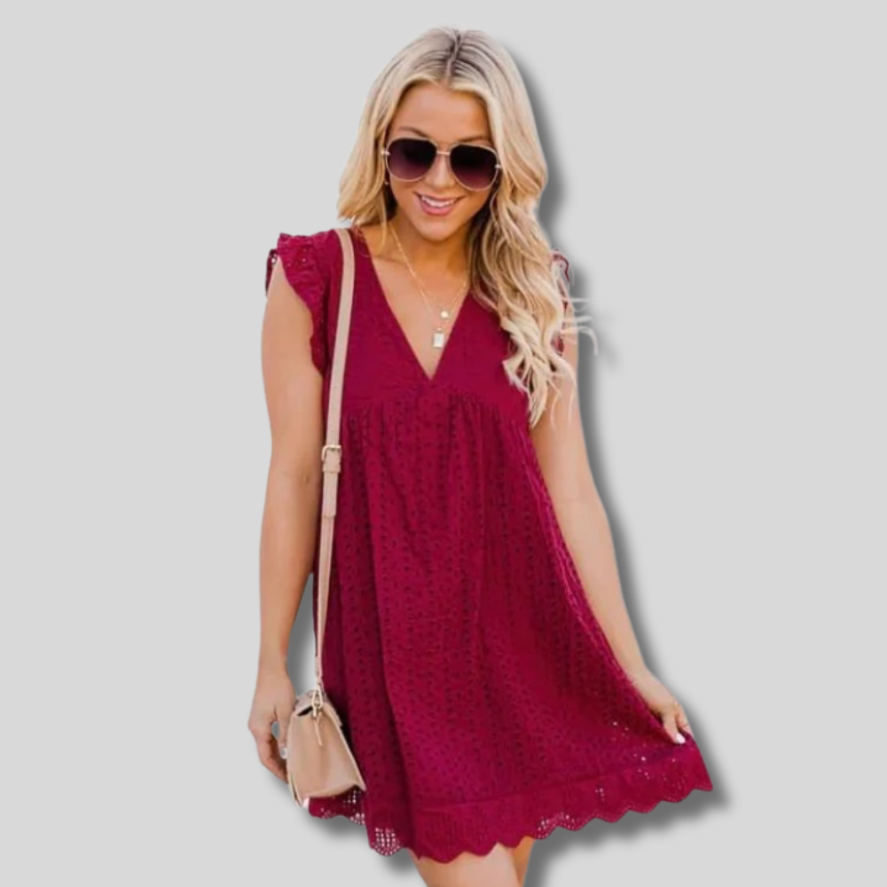 Amalia - Versatile 2-in-1 Dress featuring Stylish Built-in Shorts