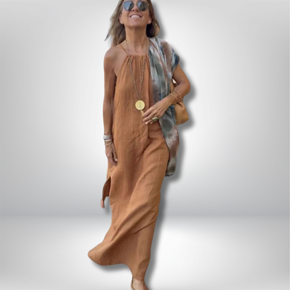 Ivy - Elegant Long Summer Dress for Effortless Chic