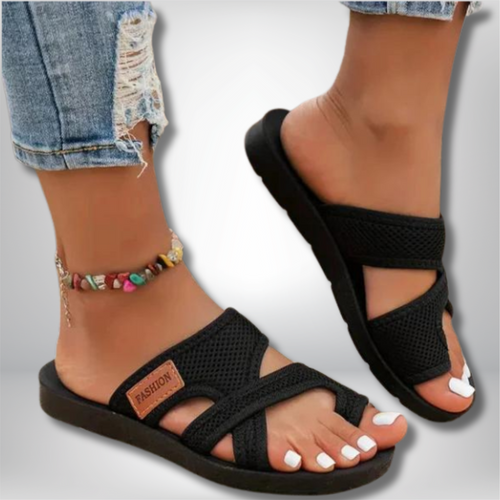 Lyn | Chic Mesh Slide Sandals for Effortless Style