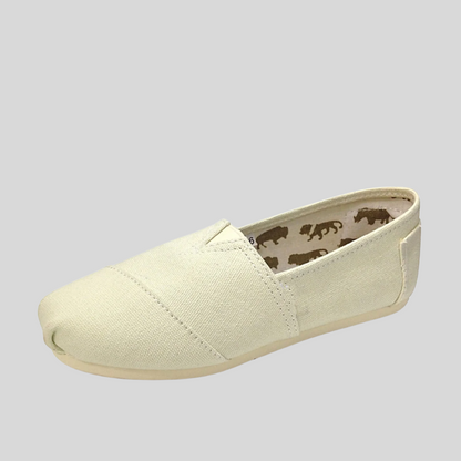 Sophia - Stylish Solid Colour Canvas Espadrilles