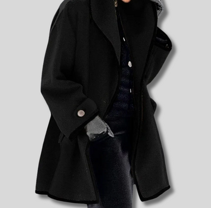 Chic Pam Long Coat for Women – Perfect for Autumn Elegance