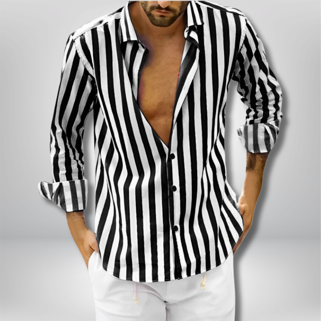 Harisson - Stylish Casual Striped Shirt for Effortless Chic