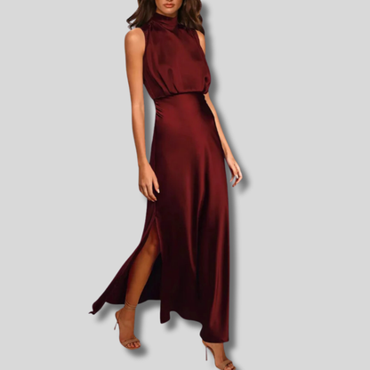 Thea - Chic Women's Dress with Stylish Slit