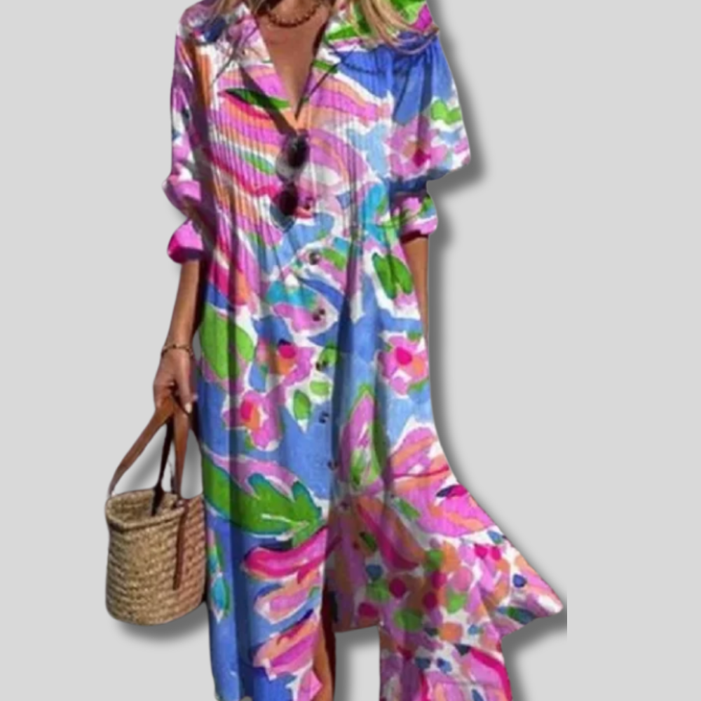 Bohemian Bliss: Odessa Chic Dress