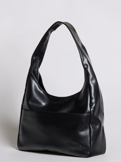 Chic Everyday BB Tote - Stylish Faux Leather Design with Ample Space for Ladies
