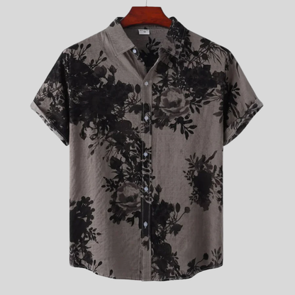 Eduardo - Stylish Floral Print Shirt for Men