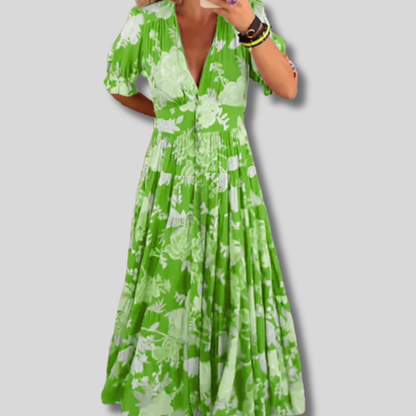 Lyla - Enchanting Floral Elegance Dress